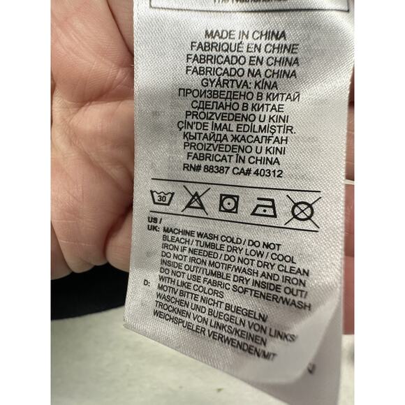 Adidas Hoodie Mens Medium Dame EXTPLY Opponent Advisory Black No Drawstring - Picture 8 of 11